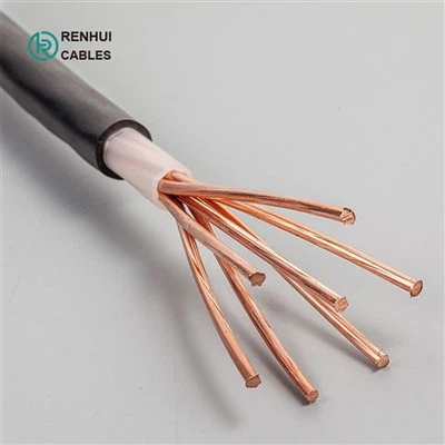 16 25 35 50 70 95 120 150 185 240 300mm Enkel flerkärnig kopparledare XLPE Isolerad PVC-strömkabel NYY NYM N2XY-kabel